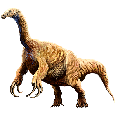 テリジノサウルス (生体復元図)