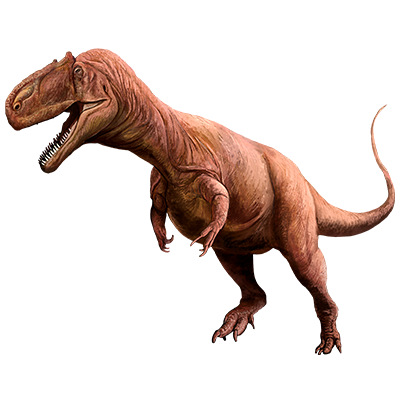アロサウルス (生体復元図)