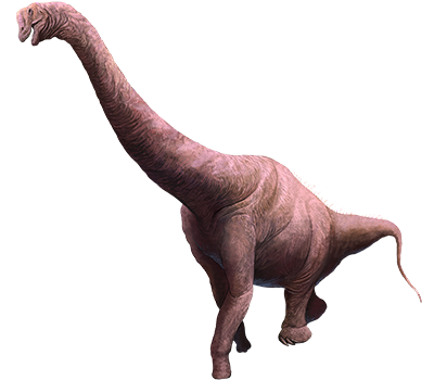 ブラキオサウルス (生体復元図)