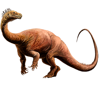 プラテオサウルス (生体復元図)