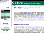 GETDB - Gal4 Enhancer Trap Insertion Database
